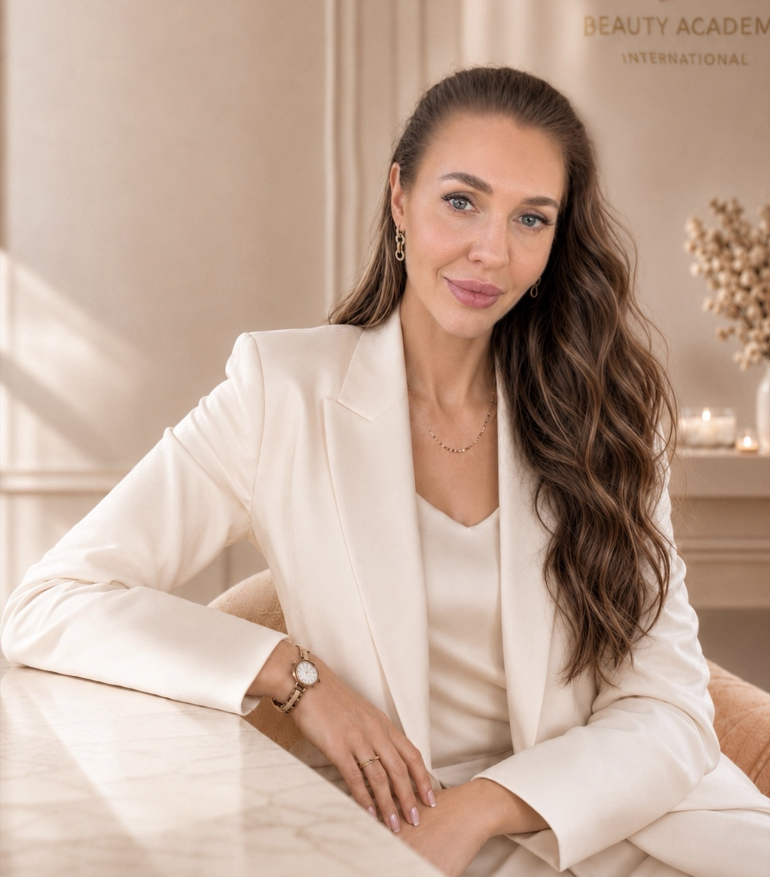 Elena Kaligina, permanent makeup artist and creator of the Lifting Eyeshadow technique