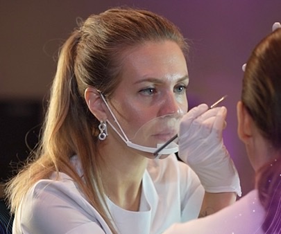 Elena Kaligina performing a live demonstration at WULOP USA 2023