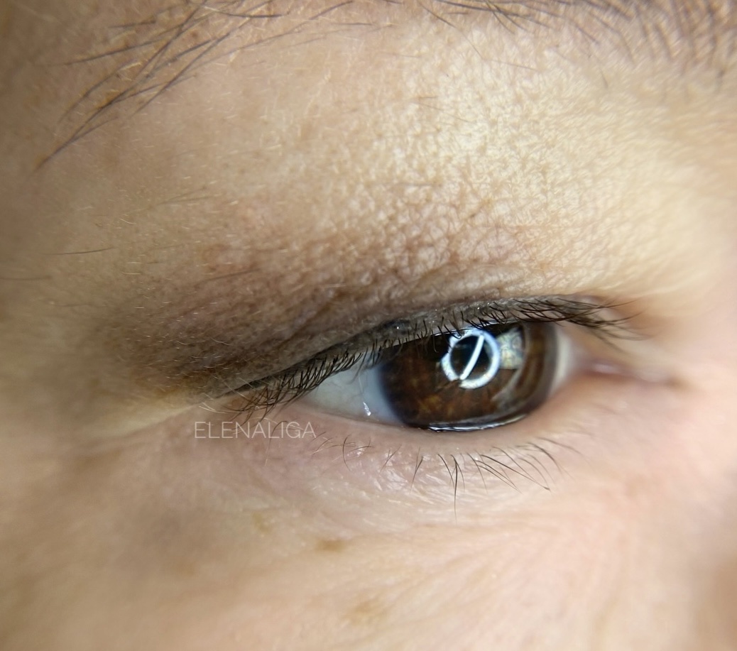 Smoky Lifting Eyeshadow, permanent makeup by Elena Kaligina